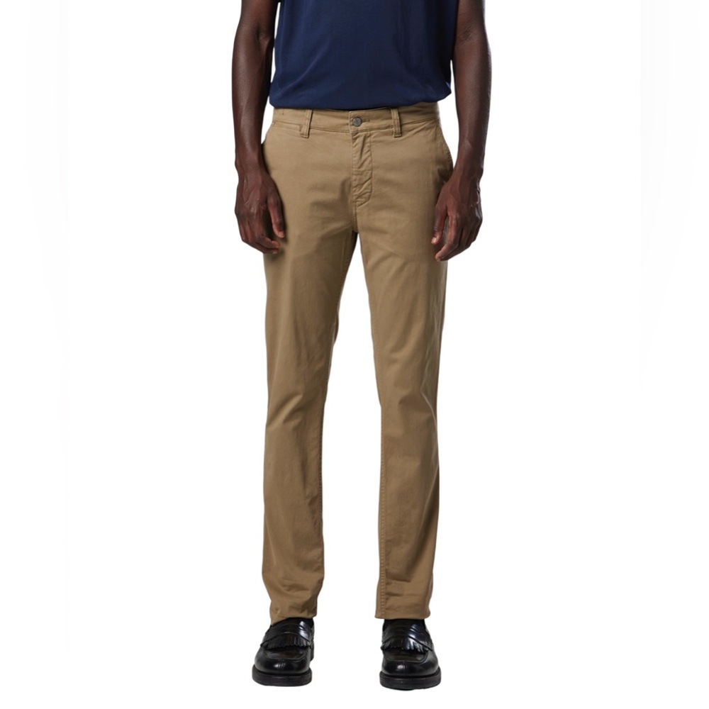 NN07 No Nationality mens 33x32 khaki tan slim fit cotton blend chino pants EUC